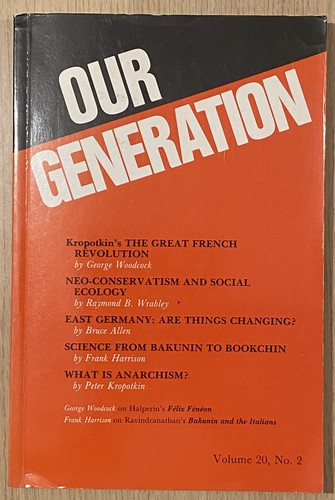 Our generation journal - generation, volume