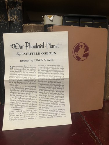 Our plundered planet fairfield - our,